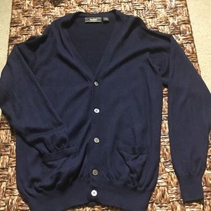 Men's Neiman Marcus Cardigan Sweater Size XL